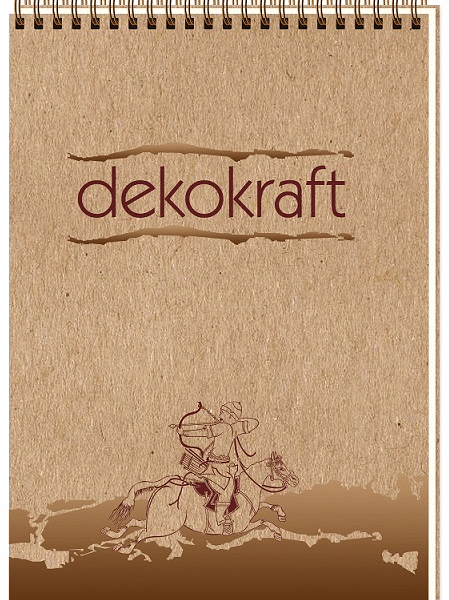 KESKİN BLOKNOT DEKOKRAFT A4 SPİRALLİ 100 YP. DÜZ 144000