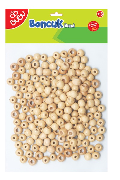 BU-BU YUVARLAK NATÜREL BONCUK KRŞ. BUBU-BN0003
