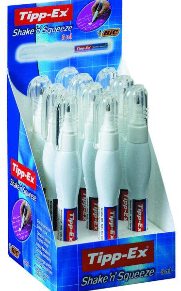 TIPP-EX SIVI SİLİCİ KALEM TİPİ SHAKE 10 LU 8024222