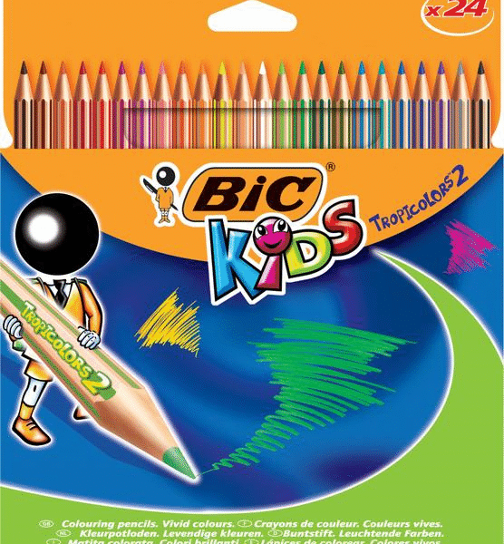 BIC KURU BOYA TROPICOLOR2 UZUN 24 LÜ 832568-937518