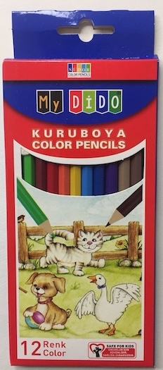 SÜDOR MYDİDO KURU BOYA 12 RENK JUMBO MYK03
