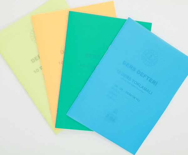 DİLMAN DERS DEFTERİ 10 DERS YOKLAMALI PP KAPAK 5320