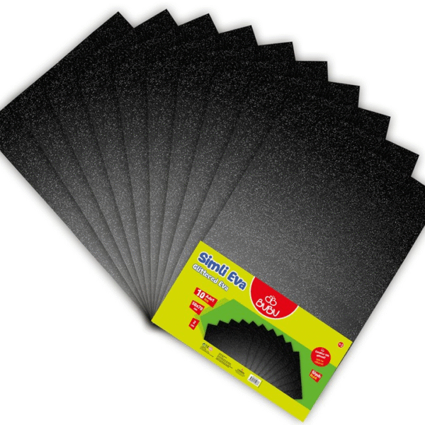 BU-BU EVA 50x70 SİMLİ SİYAH 10 LU EV0019