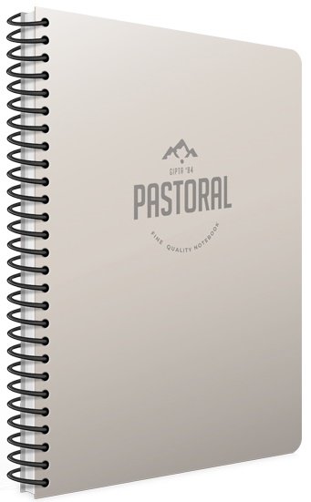 GIPTA DEFTER PASTORAL 17x24 SPİRALLİ PP KAPAK 72 YP. KARELİ 3252