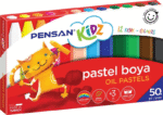 PENSAN KİDZ PASTEL BOYA 98060 KARTON KUTU 12 RENK
