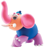 BU-BU ZIPLAYAN HAMUR 6'LI PVC BUBU-HA0006 - Görsel 2