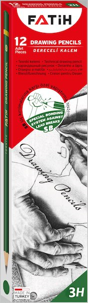 FATİH KURŞUN KALEM DERECELİ 3H 15112-15010