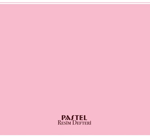 KESKİN RESİM DEFTERİ PASTEL 35X50 SPİRALLİ PP KAPAK 20 YP. 306230-99