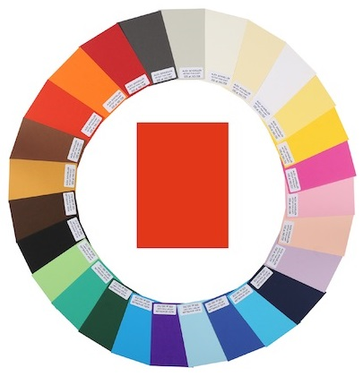 ALEX FON KARTONU 220GR 50X70 KIRMIZI 50 Lİ 710