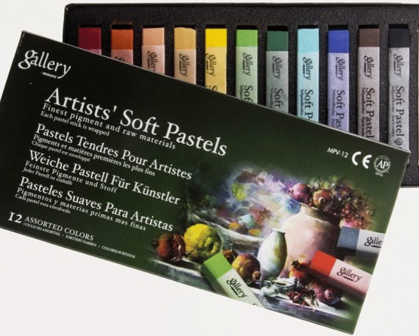 MUNGYO PASTEL BOYA GALLERY SOFT KÖŞELİ 12 Lİ MPV-12