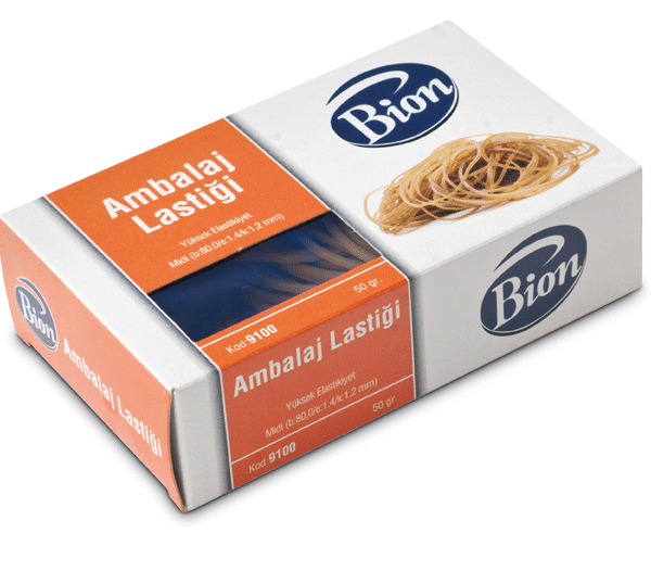 BION AMBALAJ LASTİĞİ MİDİ 50GR 9100
