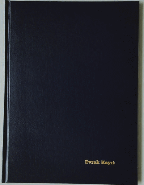 DİLMAN EVRAK KAYIT DEFTERİ CİLTLİ 22.5x32  96 YP 5012