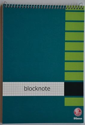 DİLMAN BLOKNOT SPİRALLİ KARTON KAPAK CEP NO:2 A7 40 YP ÇİZGİLİ 2209