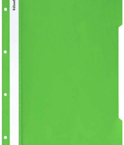 ESSELTE TELLİ DOSYA SLT-4199 YEŞİL 50 Lİ
