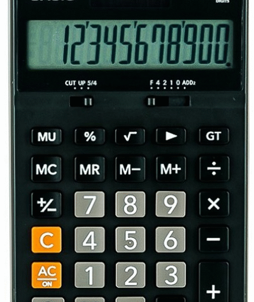 CASIO HESAP MAKİNESİ MASAÜSTÜ AX-12B 12 HANE