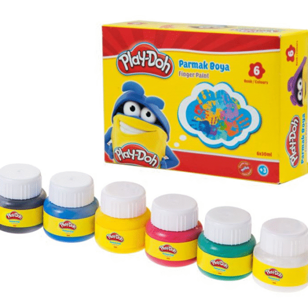 PLAY-DOH PARMAK BOYASI 6 RENK 30 ML PLAY-PR001