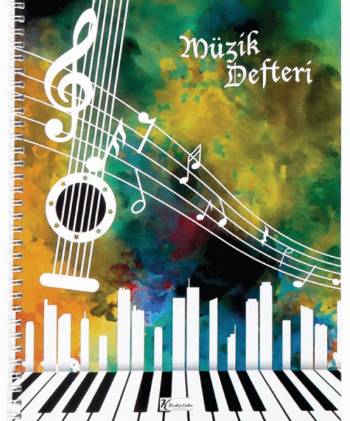 KESKİN MÜZİK DEFTERİ A4 SPİRALLİ 40 YP. 290300-99