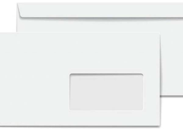 OYAL ZARF DİPLOMAT 10.5x24  90 GR BEYAZ PENCERELİ 30004108