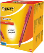 BIC TÜKENMEZ KALEM ROUND STIC 60 LI KIRMIZI 962555 - Görsel 2