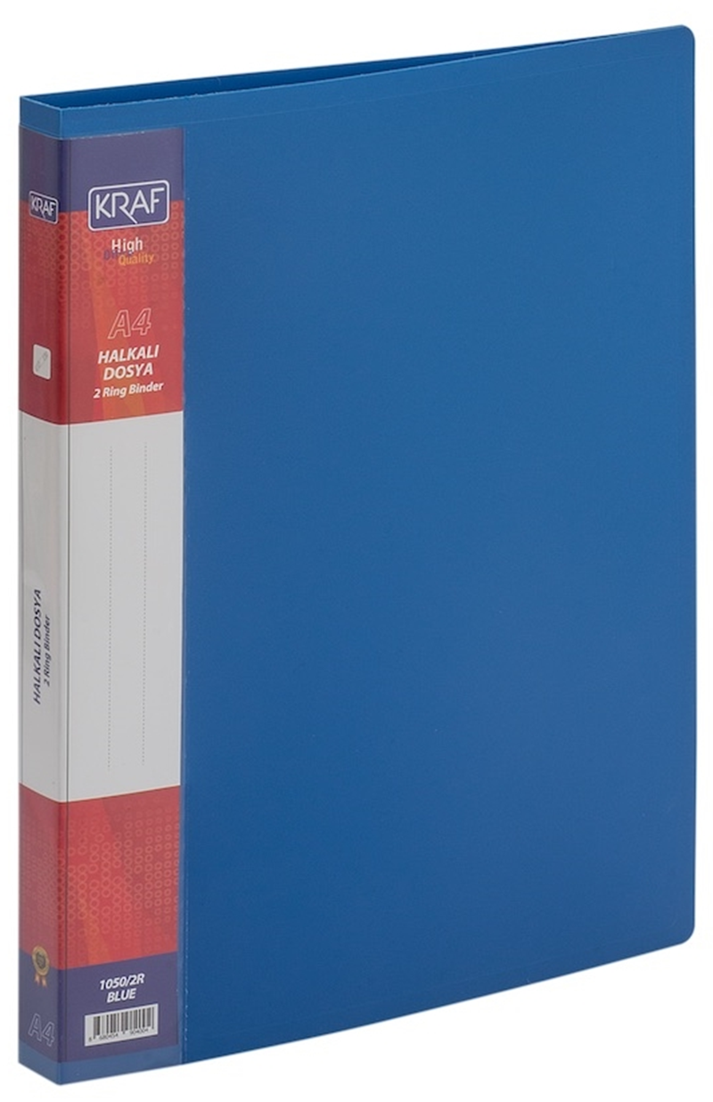 57414 KRAF HALKALI DOSYA 2 HALKA 1050/2R MAVİ - Görsel 1