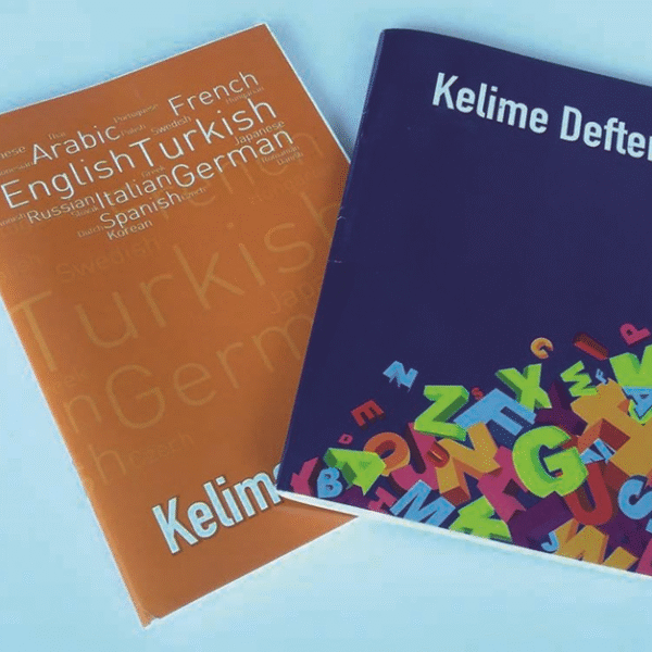 DİLMAN KELİME DEFTERİ DİKİŞLİ KARTON KAPAK 14x20 4 YP 14 BASAMAK 1029