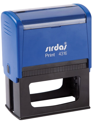 MOBİSTAMPS KAŞE 4316 SİYAH KEÇELİ