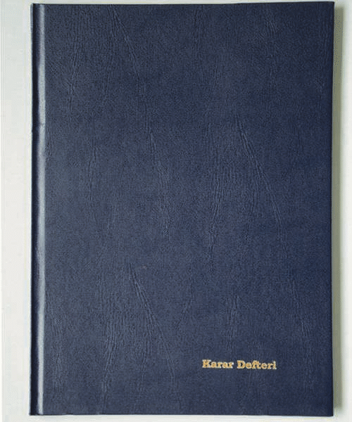 DİLMAN KARAR DEFTERİ CİLTLİ 22.5x32  96 YP NUMARALI 5366