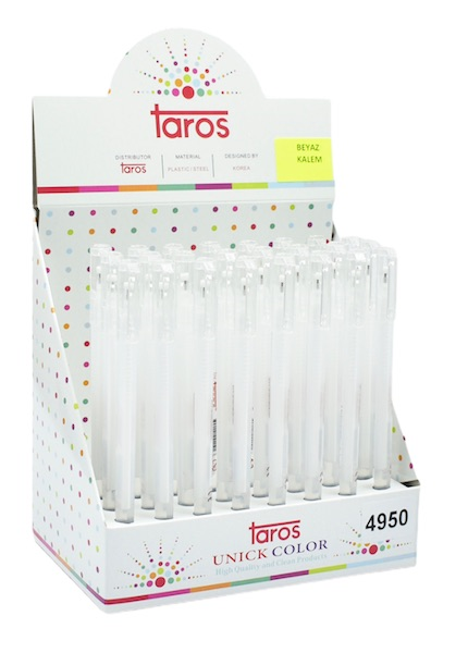 UNICK COLOR KALEM BEYAZ 48 Lİ 4950