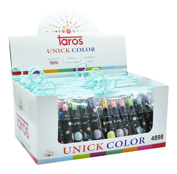 UNICK COLOR FOSFORLU KALEM PLANET MİNİ 36 LI 4898