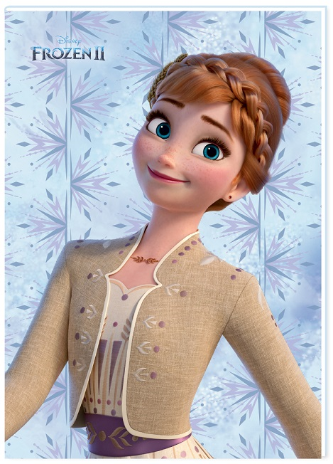 70755 KESKİN GÜZEL YAZI DEFTERİ FROZEN II A5 40 YP. 280100-92 - Görsel 1