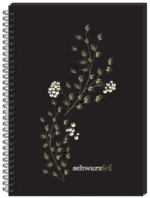 KESKİN DEFTER SCHWARZ 14x20 SPİRALLİ SERT KAPAK 60 YP. 410110-99 - Görsel 2