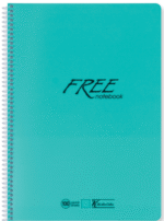 KESKİN DEFTER FREE A4 PP KAPAK SPİRALLİ 60 YP. ÇİZGİLİ 320401 - Görsel 2