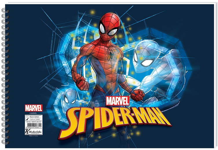 71794 KESKİN RESİM DEFTERİ SPİDERMAN 17X25 300115-06 - Görsel 1