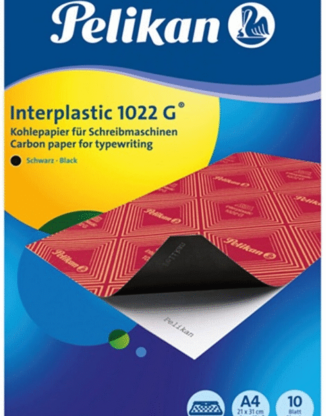 PELİKAN KARBON KAĞIDI 1022 G SİYAH 10 LU