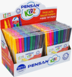PENSAN KİDZ KEÇELİ KALEM 34020 12 RENK - Görsel 2