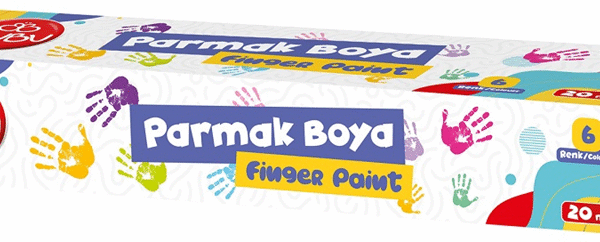 BU-BU PARMAK BOYA 6 RENK BİRLEŞİK POT 20ML. BUBU-PAR001