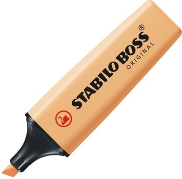 STABILO FOSFORLU KALEM BOSS PASTEL MAT TURUNCU 70/125