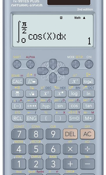 CASIO HESAP MAKİNESİ BİLİMSEL FX-991ES PLUS-2BU MAVİ (2.NESİL)