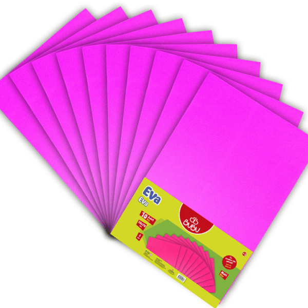 BU-BU EVA 50x70 PEMBE 10'LU EV0026