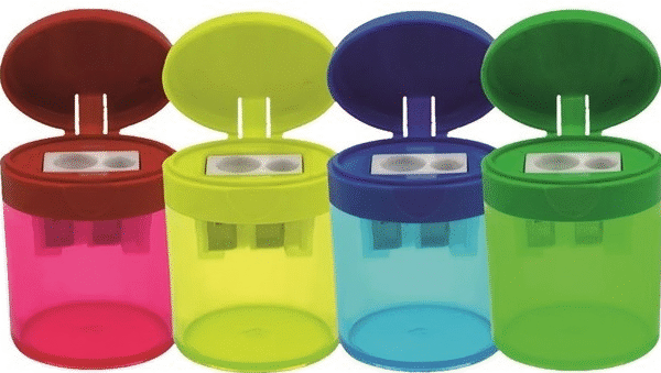 BU-BU KALEMTIRAŞ BÖLMELİ ŞEFFAF ELİPS 3 RENK BUBU-KT0003