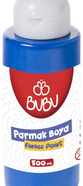 BU-BU PARMAK BOYA 500 GR. MAVİ BUBU-PAR002