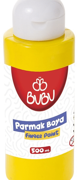 BU-BU PARMAK BOYA 500 GR. SARI BUBU-PAR004