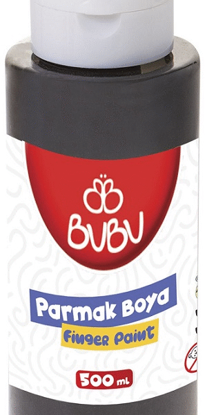 BU-BU PARMAK BOYA 500 GR. SİYAH BUBU-PAR007