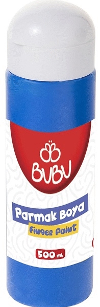 BU-BU PARMAK BOYA 250 GR. MAVİ BUBU-PAR012