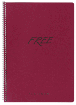 KESKİN DEFTER FREE PLATİNUM A4 PP KAPAK SPİRALLİ 100 YP. ÇİZGİLİ 320341 - Görsel 4