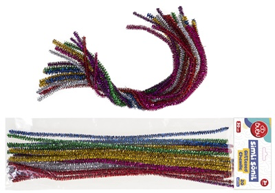 BU-BU ŞÖNİL SİMLİ 30CM 20'Lİ BUBU-SON003