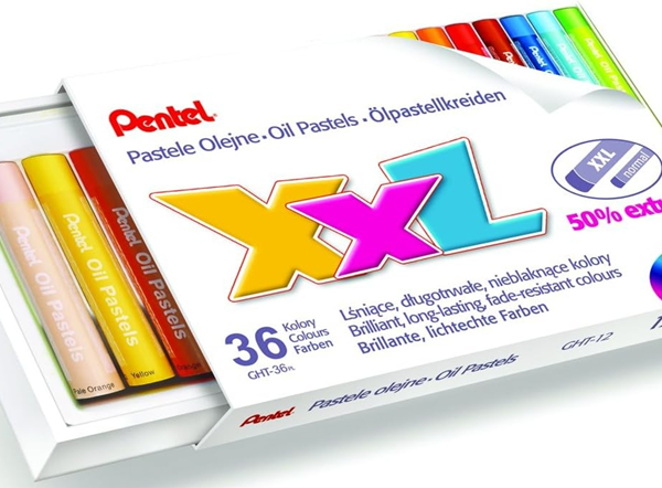 PENTEL PASTEL BOYA XXL YAĞLI GHT-36PL 36 RENK Y GHT-36PL