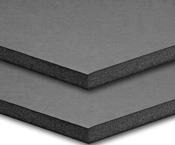 KRAF MAKET KARTONU KÖPÜKLÜ EKO  70x100   2 MM SİYAH 7012SE