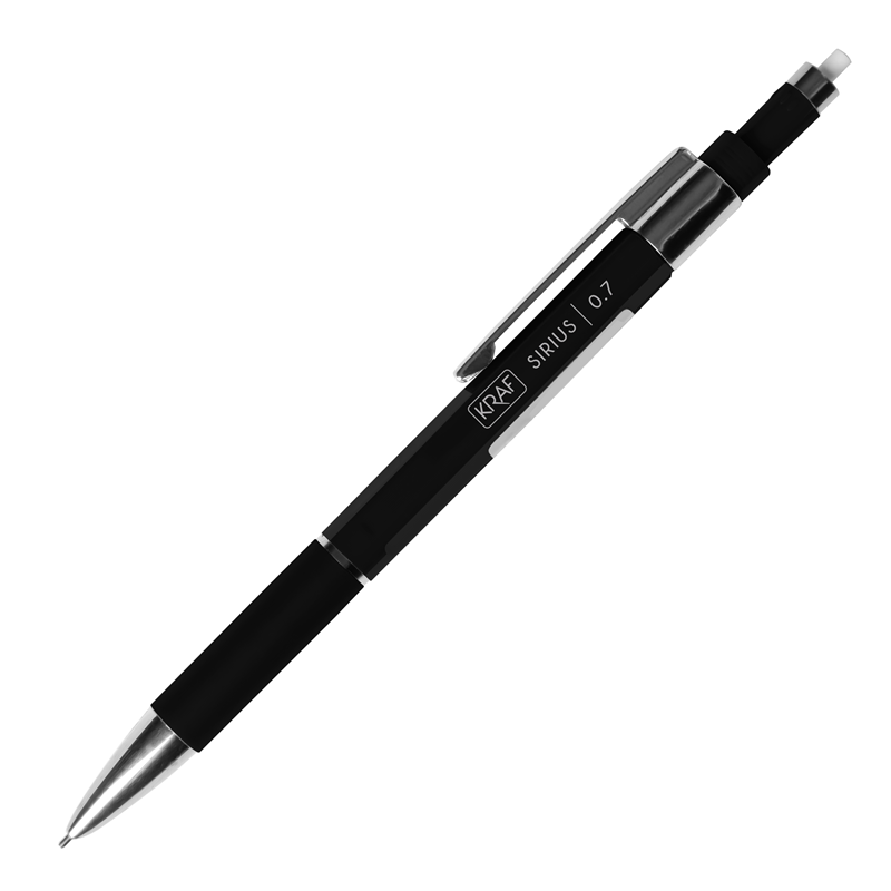 152035 KRAF VERSATİL KALEM SIRIUS 0,7 MP-120 SİYAH - Görsel 1