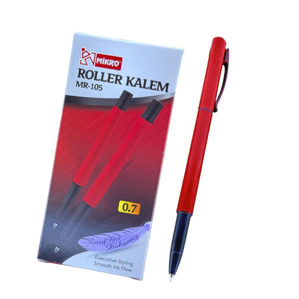MİKRO ROLLER KALEM MT-105 0.7 KIRMIZI
